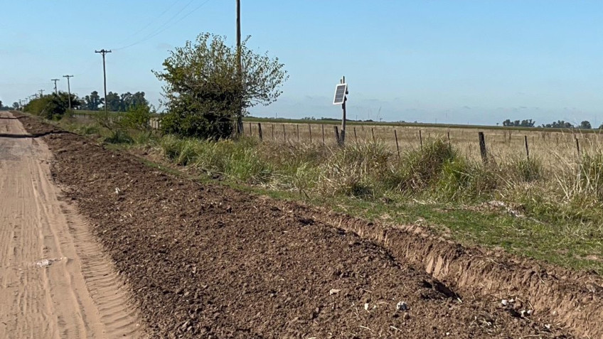AVANZAN LOS TRABAJOS DE MEJORA EN EL CAMINO REAL A CARLOS BEGUERIE