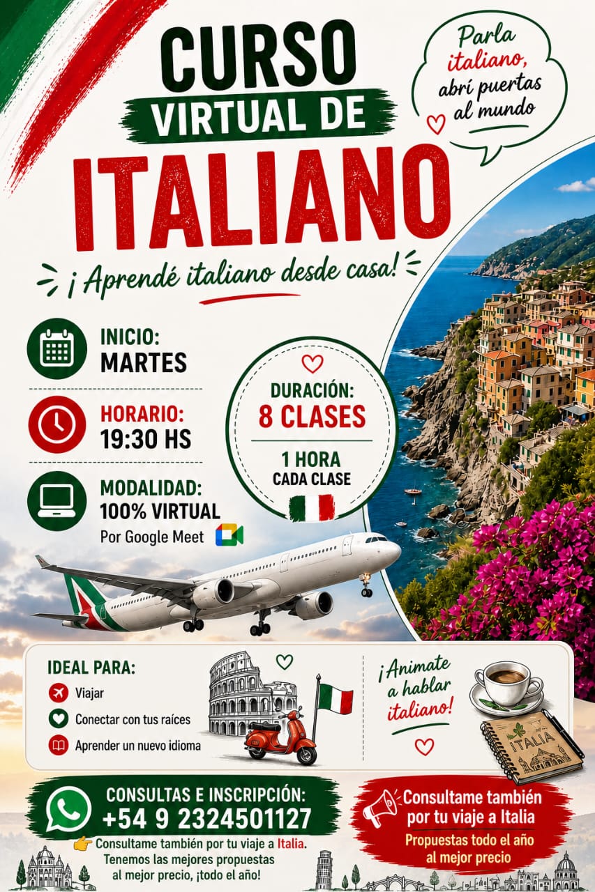 CURSO VIRTUAL DE ITALIANO