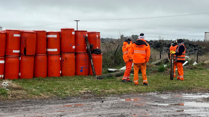 INICIARON LOS TRABAJOS PREVENTIVOS PARA LA REPARACIÓN DE LA RUTA NACIONAL 205