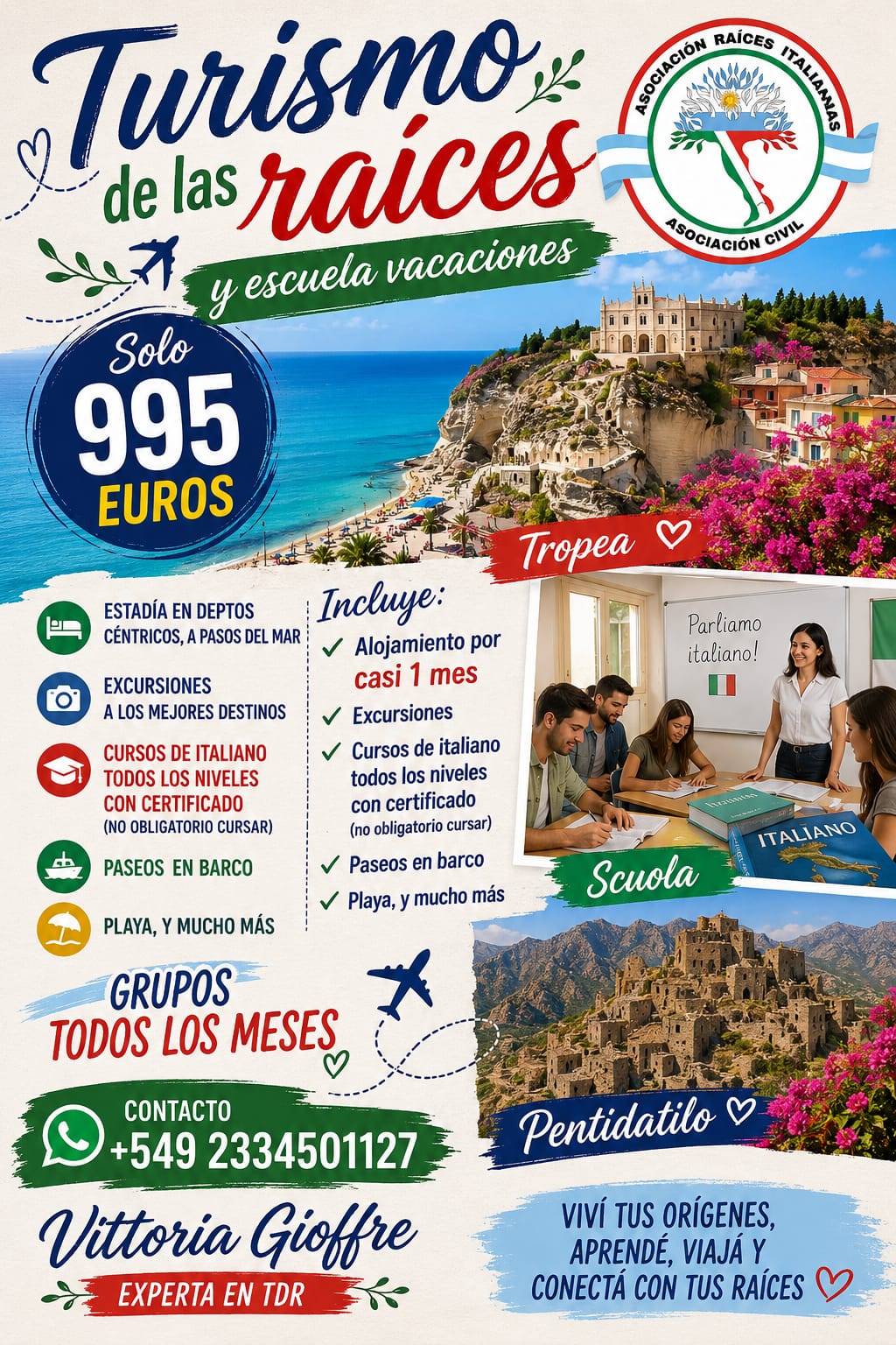 VIAJA A ITALIA POR UN PRECIO INCREIBLE ! VIAJA A ITALIA POR UN PRECIO INCREIBLE !